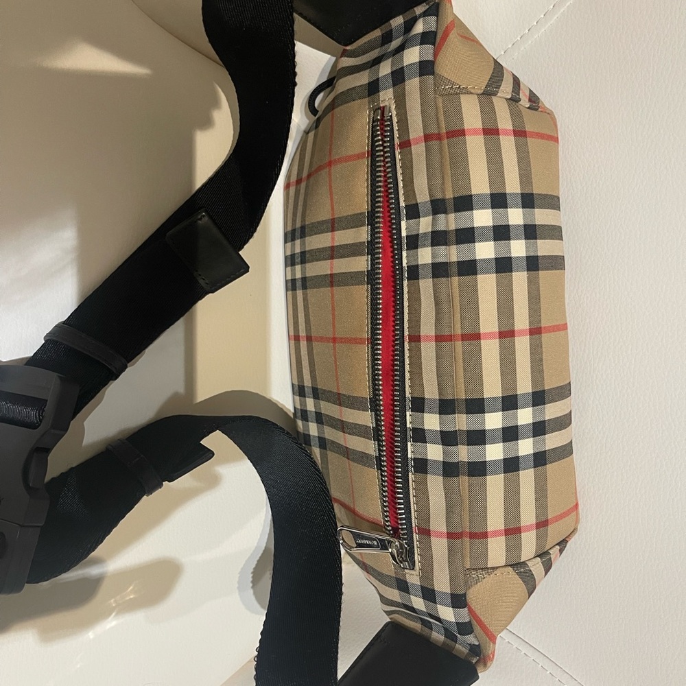 Burberry Yellow Plaid Crossbody Bag - Picture 8 of 13